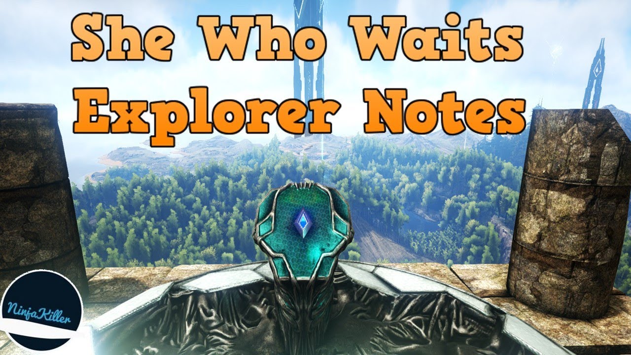 She Who Waits Extinction Chronicles Explorer Note Locations Ark Survival Evolved Ninjakiller560 Youtube