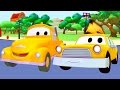 Tom la dpanneuse et le taxi  car city voitures et camions dessin anim pour enfants