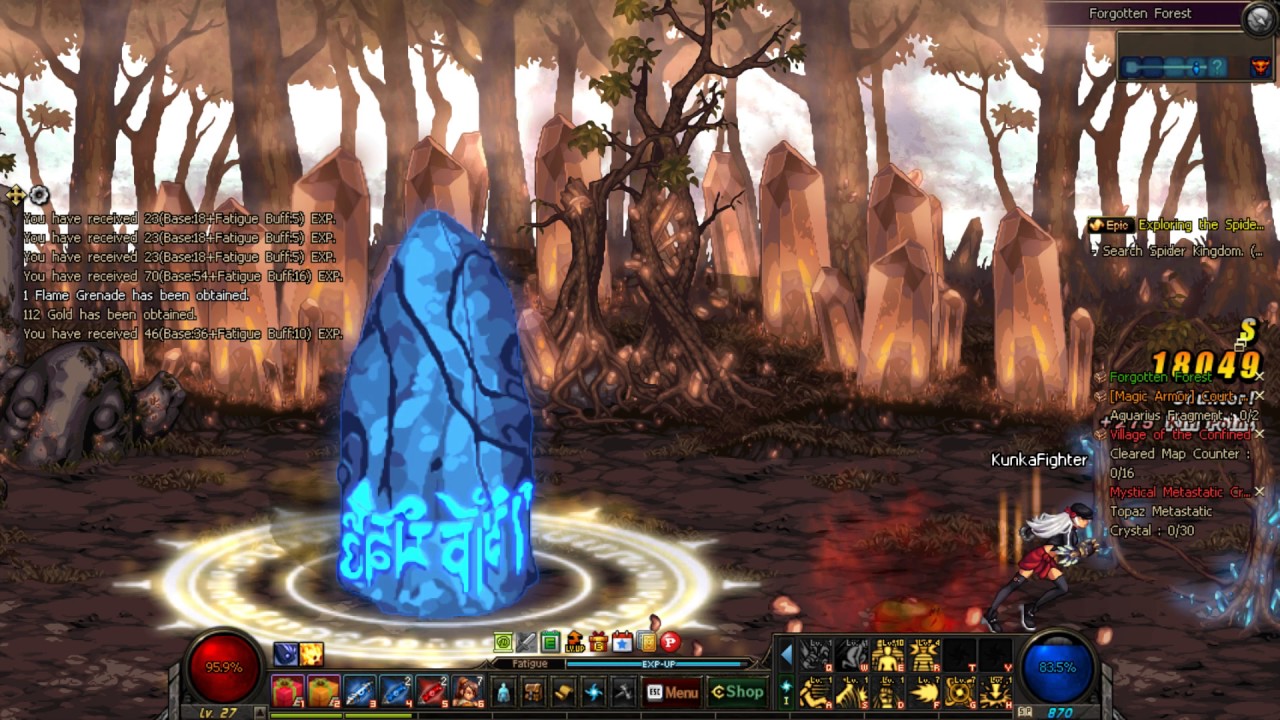 Dungeon Fighter Online - Steam version - 2017 Gameplay - Part 17 - Court Alchemist's Research