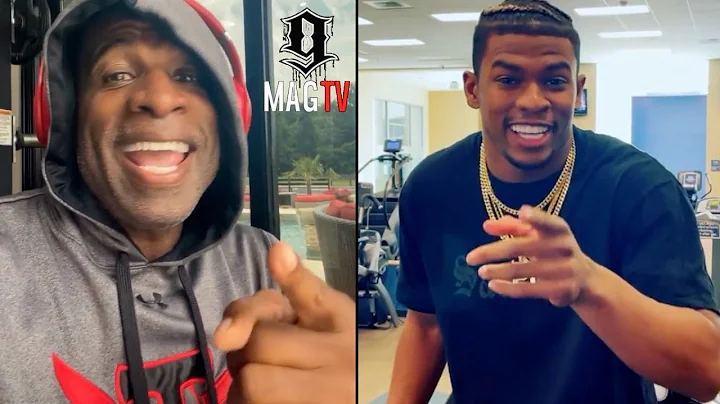 Deion Sanders Son Shilo Impersonates Him To A Tee!