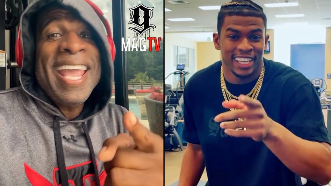 Deion Sanders' Son Shilo Is Torn Between Football And Music (VIDEO)