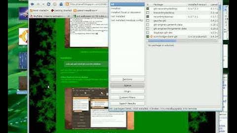 Ubuntu 3-D Desktop Cube
