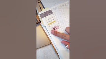 Setting up 29th week spread in Hobonichi Cousin