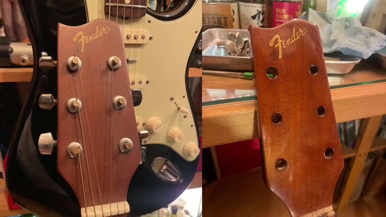Fender Gemini2 1980's メンテナンス＆リペア - YouTube