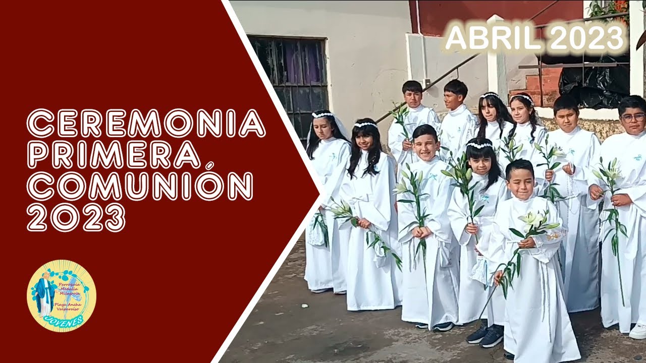 Primera Comunión 2023 - Parroquia Medalla Milagrosa