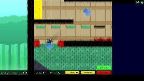 Sticky Ninja Academy | Level 2 100% | 18.810s (WR) | Speedrun