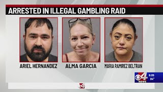Three employees arrested in Weslaco illegal gambling raid