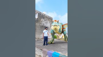 T-Rex dinosaur attack