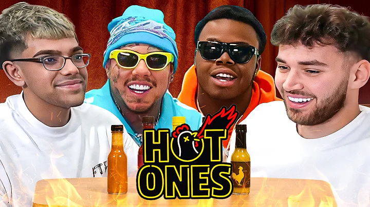 N3on, 6ix9ine, Adin Ross & Cuffem Answers SPICIEST Questions | Hot Ones