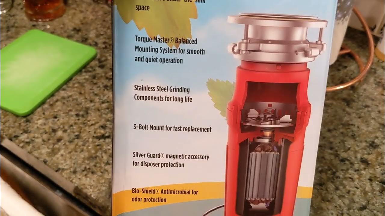 American Standard Garbage Disposer 1 1/4hp YouTube