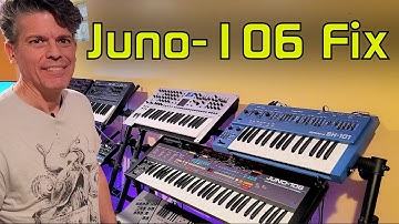 Fixing My 40-year-old Roland Juno-106 - How To Fix Jack Problems