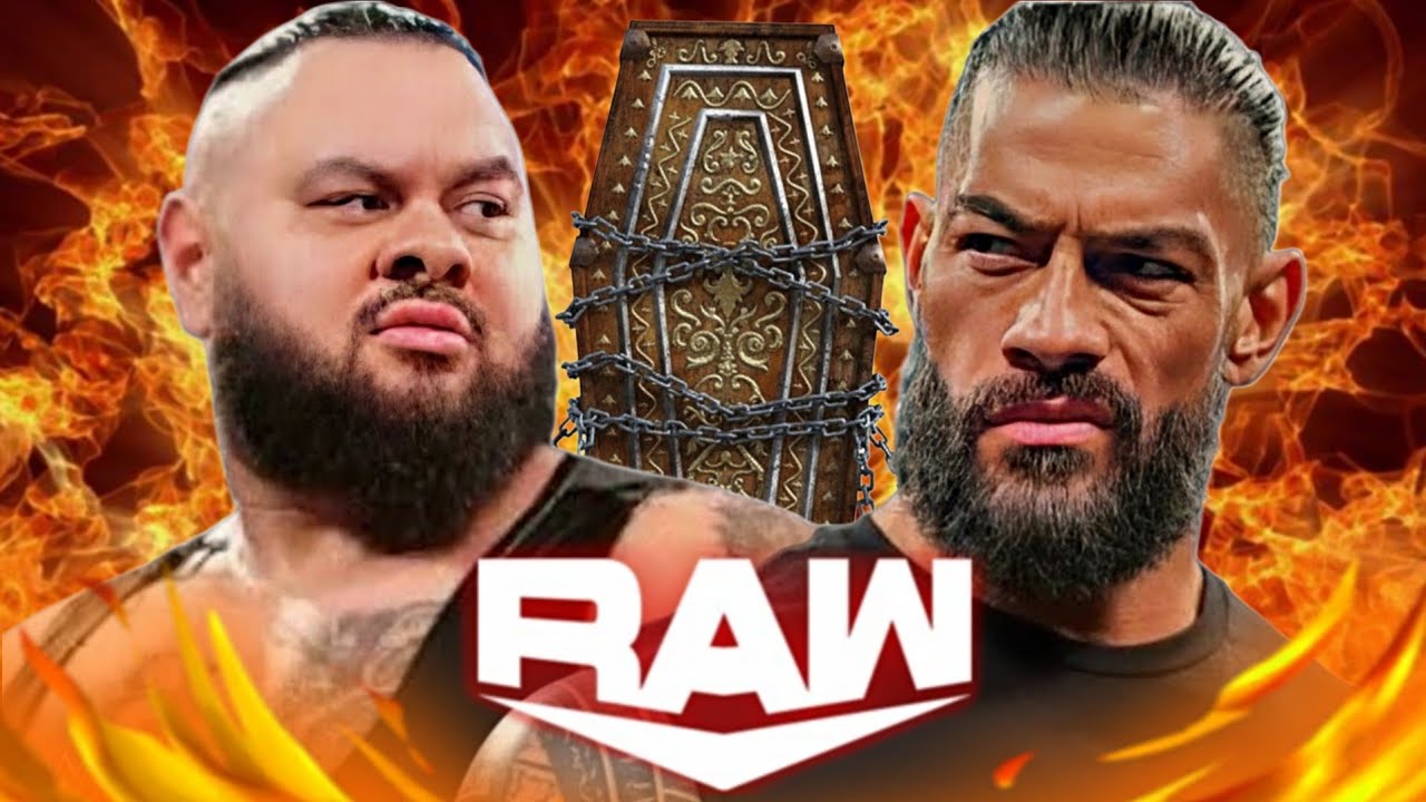 Роман Рейнс против Бронсона Рида, WWE Raw, 25 декабря 2025 года, гроб - ПОЛНЫЙ МАТЧ