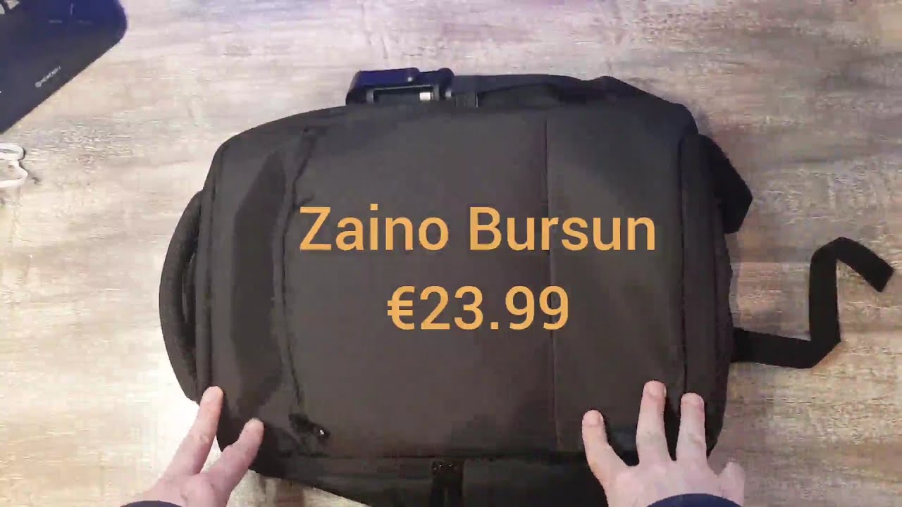 BURSUN Zaino Uomo Zaino Porta PC Adatto per Laptop, Capiente e robusto Per  uso scolastico o anche l - YouTube