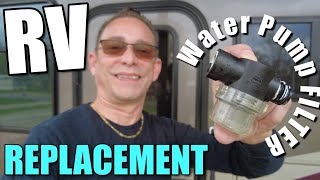 Class A Motorhome | Water Pump Sediment Filter | Easy Replacement