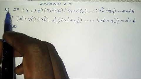 12th maths (Exercise 2.7 Q.No 3(i)) Complex Numbers TN New Syllabus