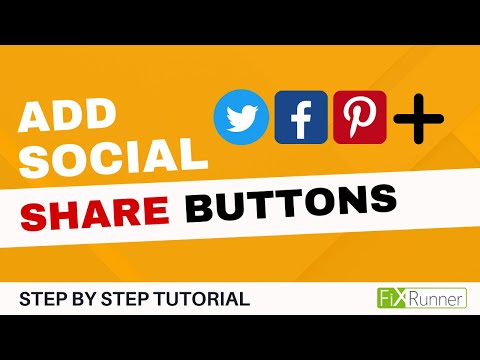 How To Add Social Share Buttons In WordPress
