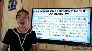 ORAL REPORT ProfEd
