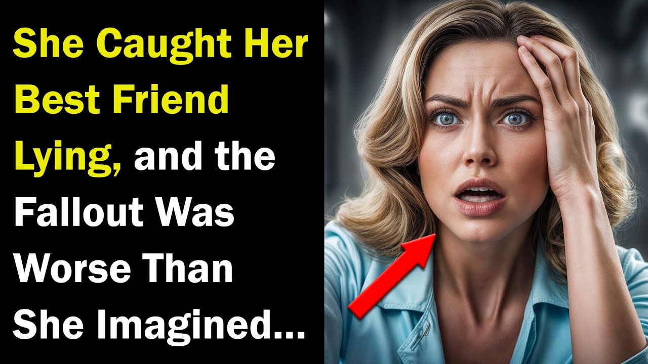 She caught her best friend lying, and the fallout was worse than she