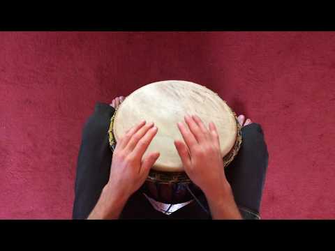 How to Play Djembe Djagbe Rhythm Culture Drum Class 1