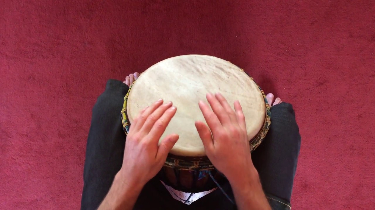 How to Play Djembe Djagbe Rhythm Culture Drum Class 1