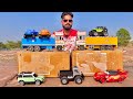 Die Cast Remote Control Vehicles Unboxing | TATA Truck, land rover defender, Racing Car | 