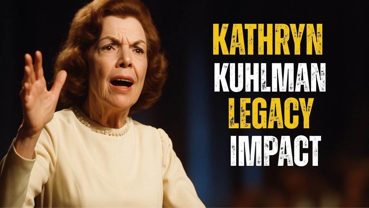Kathryn Kuhlman's Unshakable Legacy: A Faith That Still Sets the World on Fire 🔥