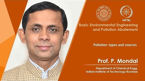 Lecture 06: Pollution types and sources