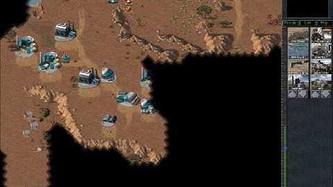 vid#46 C&C95 Tiberian Dawn CnCnet Multiplayer MattAttack vs. Elias