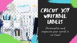 Cricut Joy Smart Labels