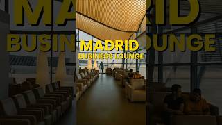 Madrid T1 Business Lounge In Madrid Barajas Airport Is Awesome businessclass luxurytravel flight