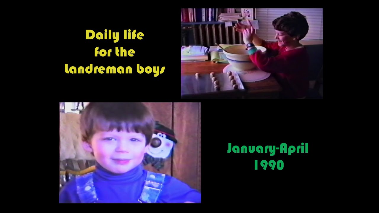 Landreman Boys - January-April 1990