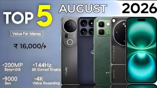 Top 5 best Phone Under 16000 in August 2026 | phone under 17000