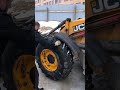 JCB 3cx замена резины