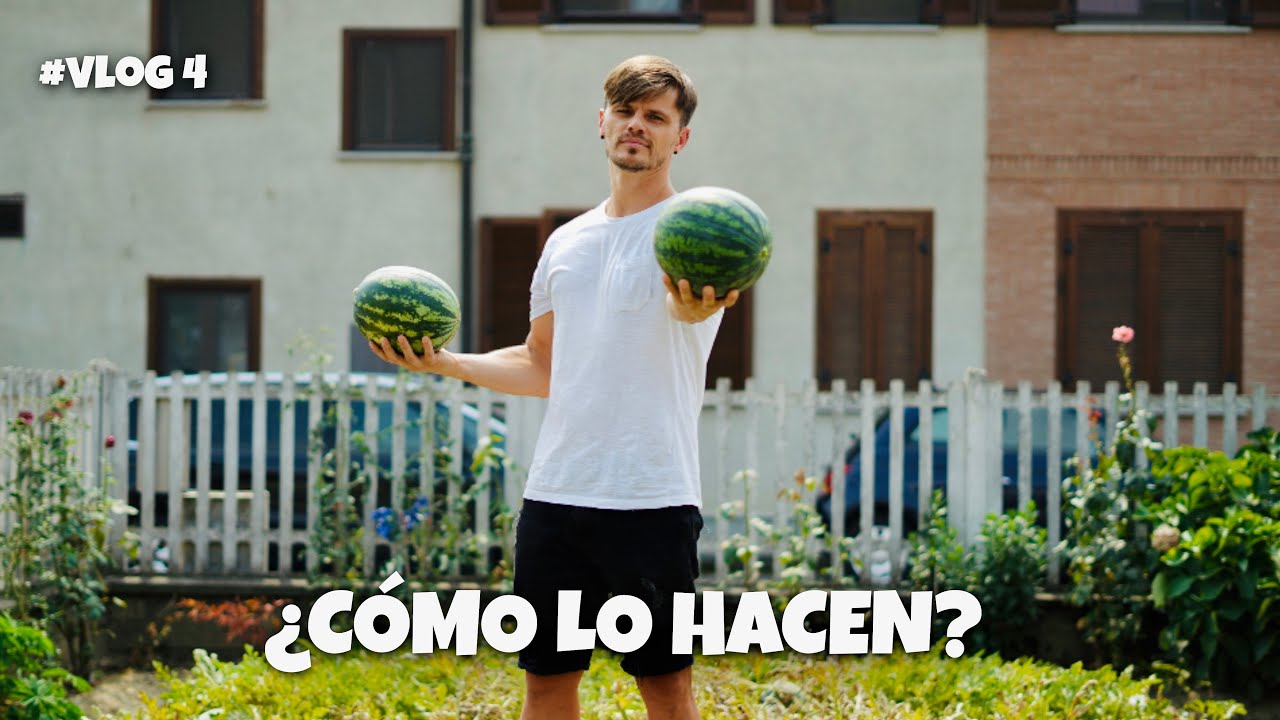 ¿Cómo consiguen tanta COSECHA? - TOUR por HUERTO italiano | Vlog #4