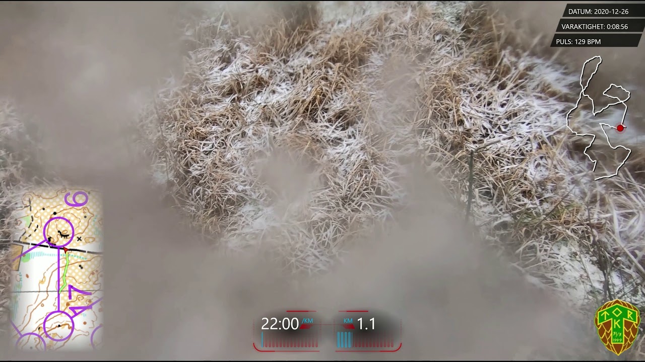 Freezing Temperatures! (Orienteering Headcam)