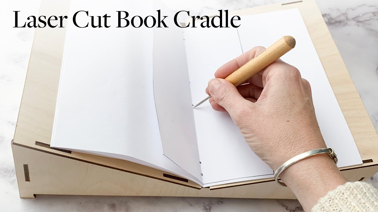 Very cool and simple laser cut book cradle YouTube