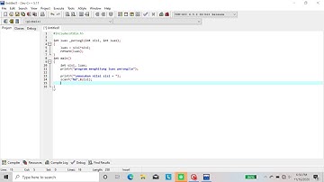 program menghitung luas persegi menggunakan fungsi dalam bahasa c