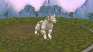 white wolf Spore Video