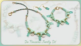 Sea Treasures Jewelry Set Tutorial