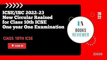 ICSE/ISC 2022-23 ! New Circular Released Revised Syllabus | Class 10th ICSE | 2023