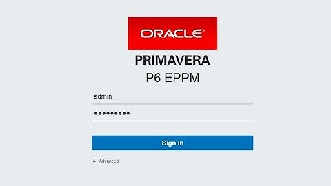 Start and Access P6 EPPM 17.7 on Windows 10,11 @P-8