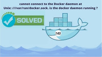 cannot connect to the Docker daemon at unixvarrundocker sock