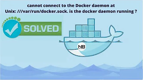 cannot connect to the Docker daemon at unixvarrundocker sock