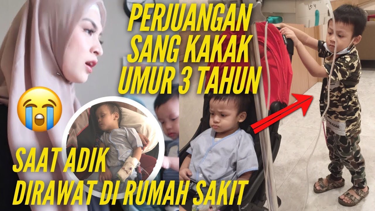 SEDIH! PERJUANGAN KAKAK UMUR 3 TAHUN SAAT ADIK DIRAWAT DI RUMAH SAKIT. DONITA ADI TV