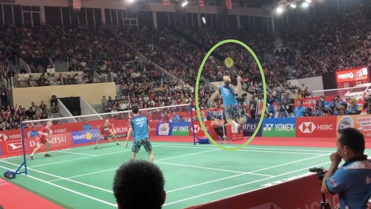 INCREDIBLE Attack from Indonesias Kevin Sanjaya/Gideon vs Denmark! 🤩🔥😲 