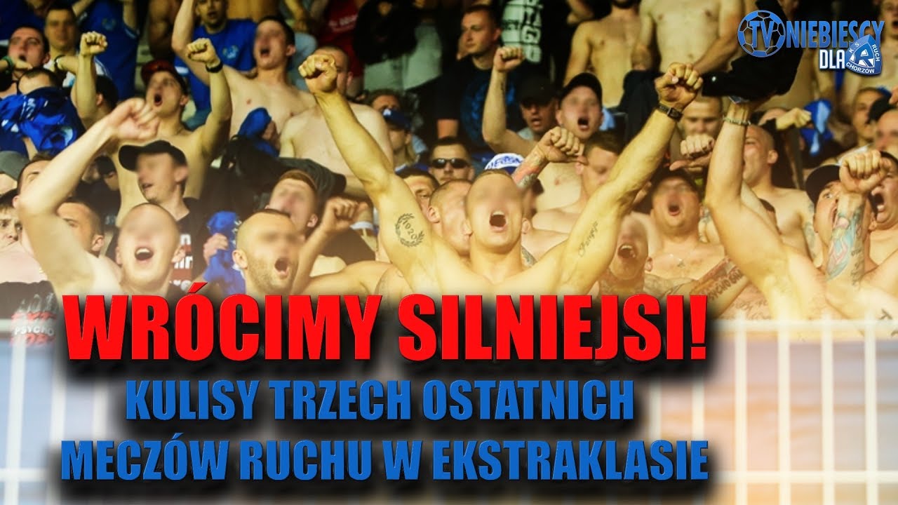 WRÓCIMY SILNIEJSI! Kulisy trzech ostatnich meczów Ruchu w Ekstraklasie!