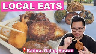 Local Eats of Kailua, Oahu, Hawaii || Last Okazuya in Kailua & Scones!