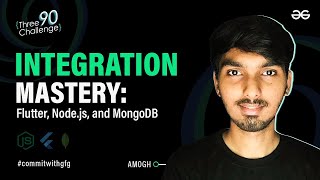 Integrating Flutter with Node.js and MongoDB | Part 2 | Flutter Projects Series | GeeksforGeeks