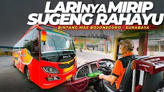 JANGAN REMEHKAN KECEPATAN BUS INI, SPEK SUMBER GROUP!! Trip Bintang Mas ATB Sby-Bojonegoro