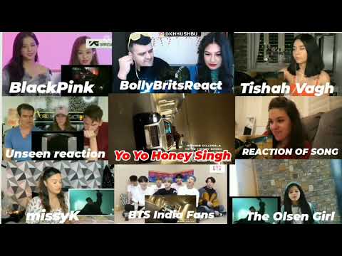 Foreigners react on Jingle Bell| Yo Yo Honey Singh | Hommie Dilliwala | DZ GAMINGZ Combined Reaction